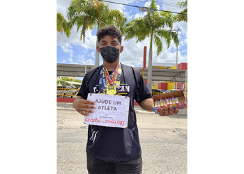 Atleta de Jiu-Jitsu de Mossoró pede ajuda em sinais