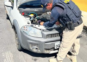 Carro roubado em Natal é apreendido em São Fernando