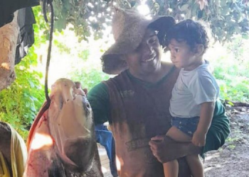 Pescador captura peixe de 30 quilos em Campo Grande/RN