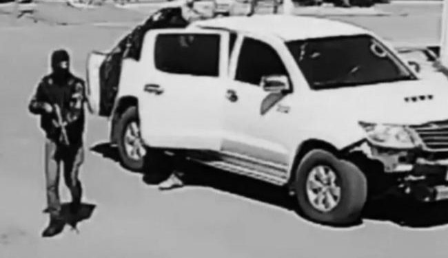 Quadrilha armada invade município de Santo Antônio e explode duas agências bancárias