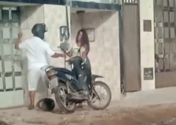 Mulher vítima de agressão com capacete diz que vai denunciar companheiro