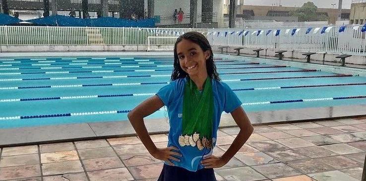 Atleta de 10 anos representa Ufersa/UERN no Maranhão