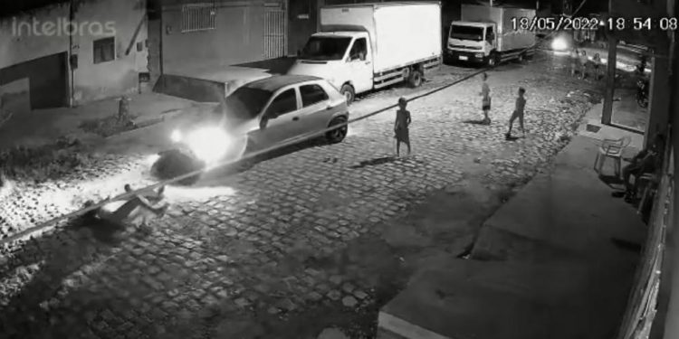 Mãe heroína salva filho de atropelamento em Mossoró