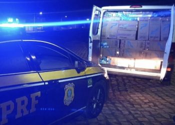 Carga de cigarro avaliada em mais de 150 mil reais é apreendida em Mossoró