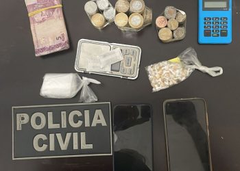 Polícia prende casal por tráfico de drogas em Areia Branca