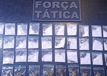 Polícia prende dupla por tráfico de drogas em Assú