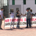 Aprovados em concurso da saúde fazem protesto em frente ao Hospital da Mulher