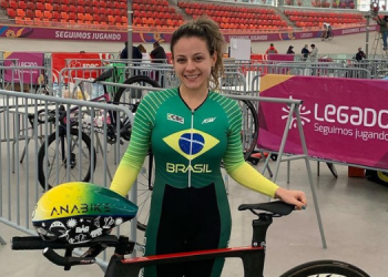 Atleta Alice Melo participa de Panamericano de Ciclismo no Peru