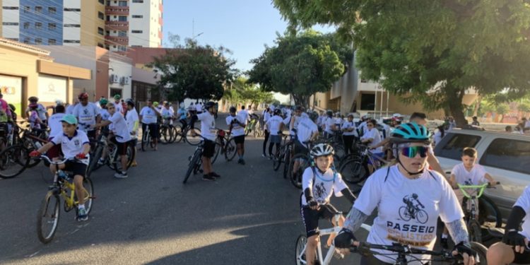 Passeio ciclístico abre programação da Semana Nacional do Trânsito em Mossoró