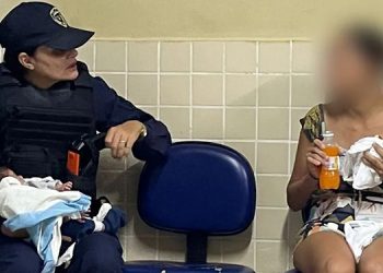 Homem agride e expulsa mulher de casa com bebê de apenas um mês, Guarda Civil atende ocorrência