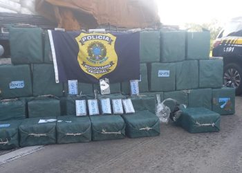 PRF apreende mais de uma tonelada de cocaína