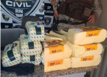 Ronda Policial: Homens são presos após furtar queijo mussarela em supermercados de Mossoró