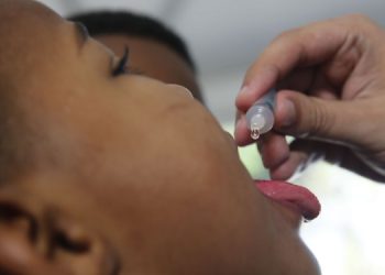 Com baixa cobertura, Sesap prorroga campanha de vacinação contra pólio