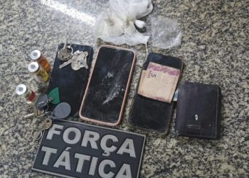 Ronda Policial: Tornozelado é preso por porte de cocaína e homem é baleado em atentado