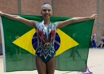 Ginasta potiguar conquista medalhas de ouro em Campeonato Sul-Americano