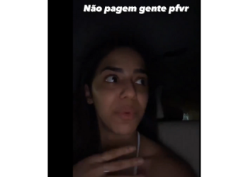 Fãs lotam porta de hotel em Mossoró pra ver Mirella Santos