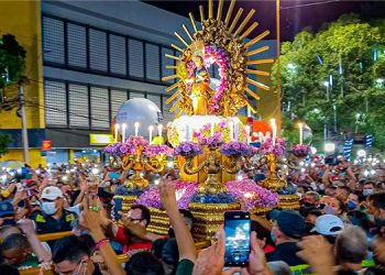 Confira como fica o trânsito de Mossoró no percurso da procissão de Santa Luzia