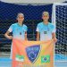 Destaques no JEBs, gêmeas jogadoras de futsal passam por avaliação em clubes paulistas