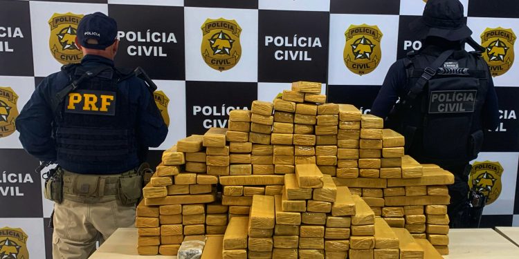 160kg de maconha apreendidos por PRF em Macaíba vinham de Mossoró