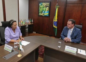 Fátima Bezerra se reúne com Ministro Carlos Fávaro para discutir exportação de frutas do RN