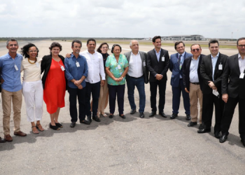 Governadora recebe ministro de Portos e Aeroportos