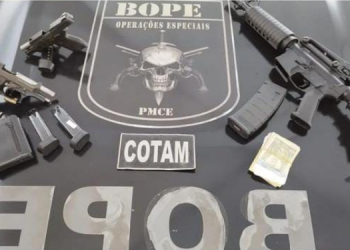 Armas são roubadas em casa de praia em Tibau