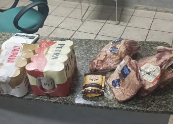 Homem é preso suspeito de tentar furtar carne e cerveja em Mossoró