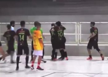 Partida de futsal termina com agressão em Assú