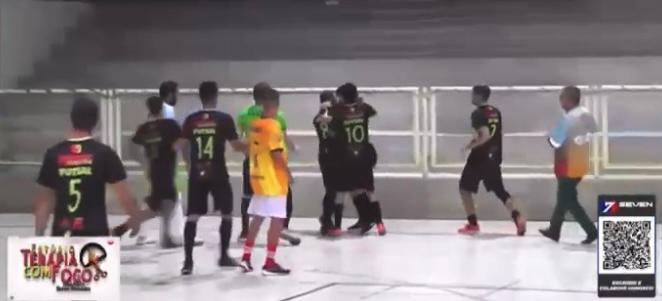Partida de futsal termina com agressão em Assú