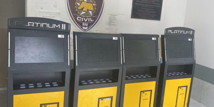 Operação “Jogo de Azar” apreende máquinas caça-níqueis em Apodi