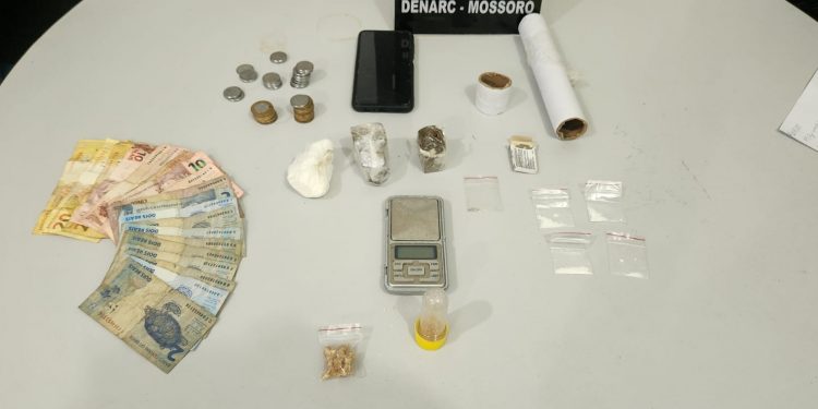 Polícia Civil prende suspeito por tráfico de drogas em Mossoró