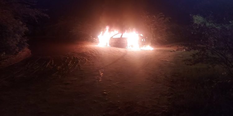 Carro incendiado no Alto da Pelonha não tem relação com atos criminosos