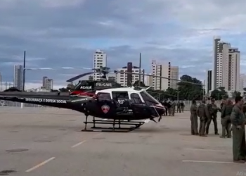 Aeronaves chegam ao RN para dar apoio às forças de segurança