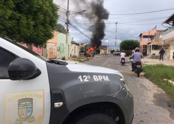 Adolescente é apreendido pela Polícia Militar suspeito de participar do ataque ao caminhão da Caern