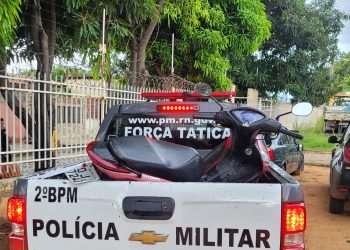 Força Tática recupera moto roubada na Ilha de Santa Luzia
