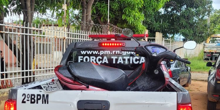 Força Tática recupera moto roubada na Ilha de Santa Luzia