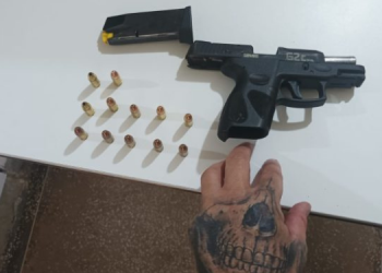 Motorista de Prefeitura de Alto do Rodrigues é preso por porte ilegal de arma em Mossoró