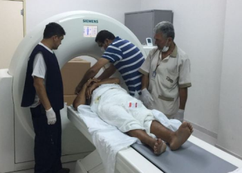 Quebrado há quase um mês, tomógrafo do HRTM tem previsão de conserto