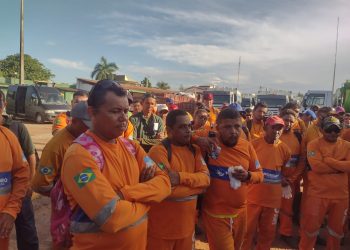 Garis paralisam atividades de coleta e varrição em Mossoró