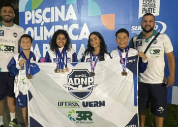 Atletas potiguares conquistam medalhas em Festival Nordestino de natação