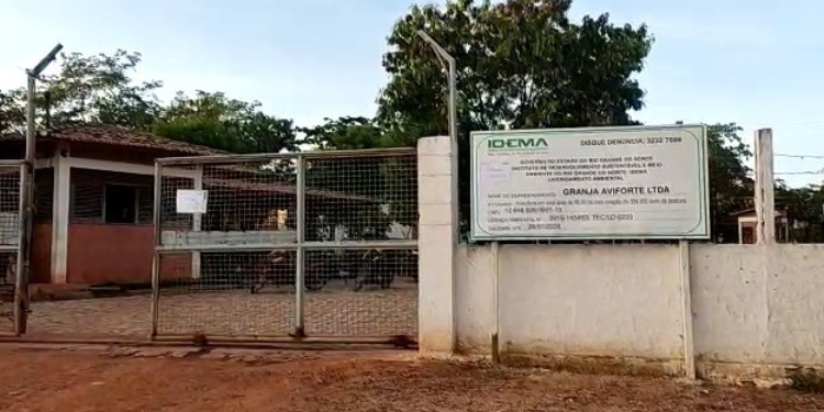 Idema interdita granja em Mossoró