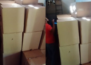 Dupla é presa por suspeita de contrabandear cigarros em Pau dos Ferros