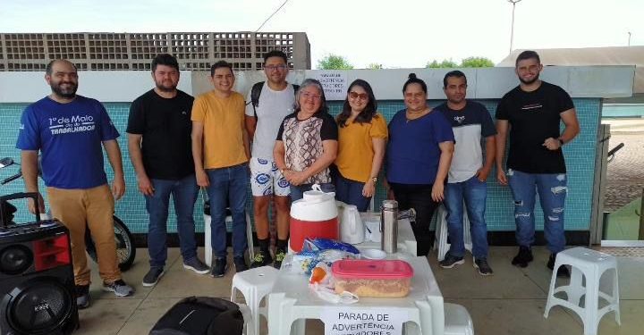 Servidores do RN realizam parada de advertência em Mossoró