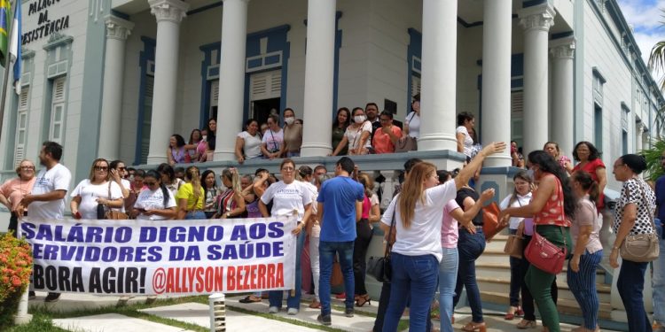 Profissionais da Saúde mobilizam por aumento de salário