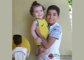 Criança de 10 anos salva bebê de engasgo no Sítio Cipó