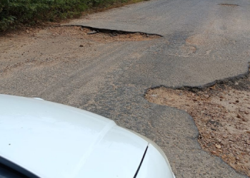 Buracos prejudicam tráfego de veículos na RN-118