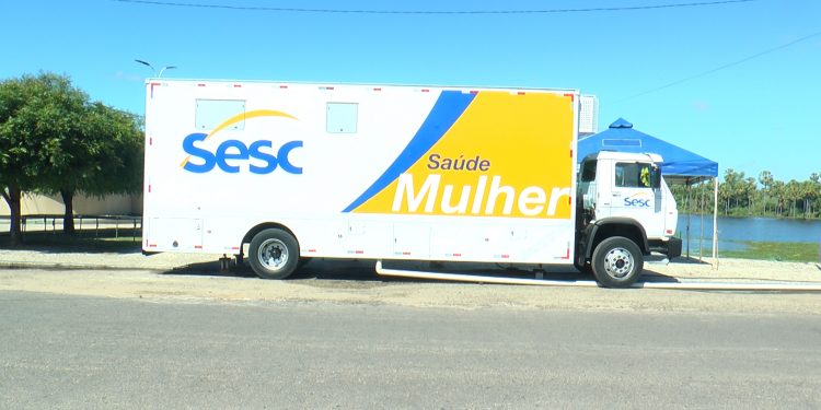 Unidade Móvel do Sesc oferece exames para mulheres