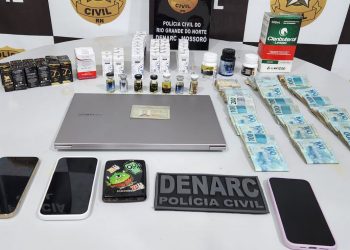 Operação da polícia combate venda ilegal de anabolizantes em Mossoró
