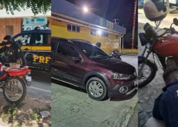 Três homens são presos com veículos roubados no RN