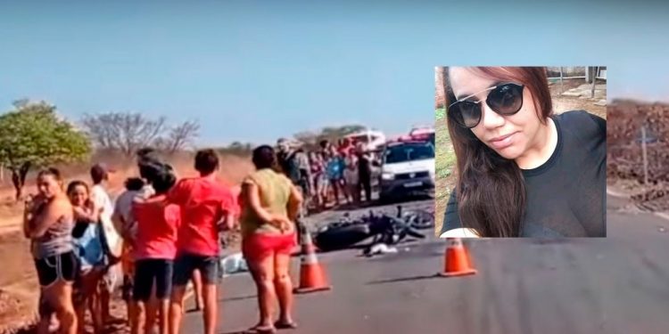 Mulher morre em acidente após desviar de buracos na BR-405